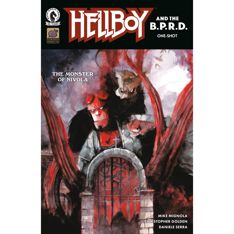 HELLBOY AND THE B.P.R.D.: THE MONSTER OF NIVOLA ONE-SHOT (CVR A) (DANIELE SERRA)