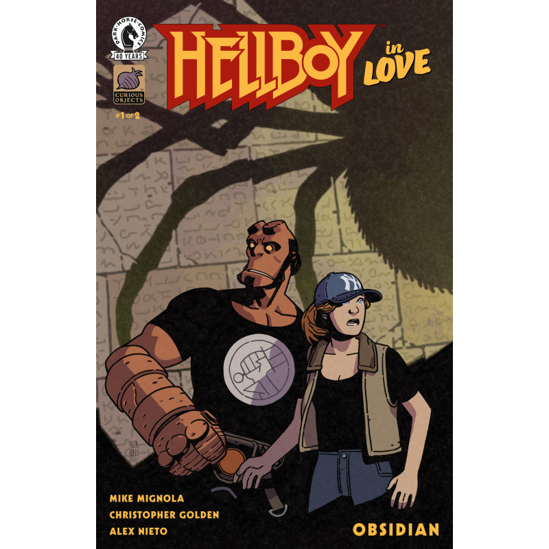 HELLBOY IN LOVE: OBSIDIAN 1 (CVR A) (ALEX NIETO)