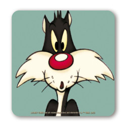 SYLVESTER OH LOONEY TUNES COASTERS COLOURED 10X10