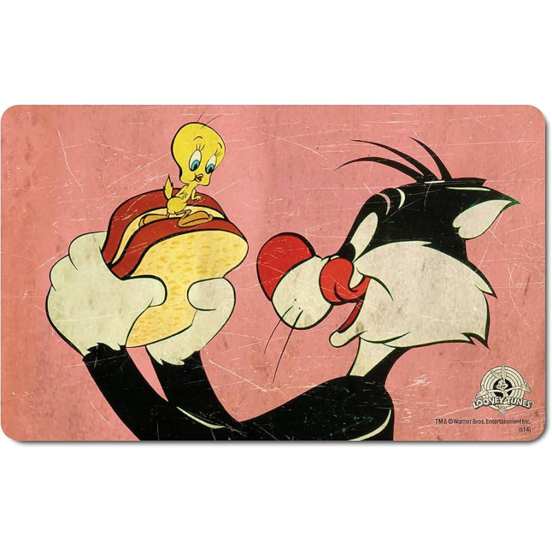 TWEETY SANDWICH LOONEY TUNES BREAKFAST BOARDS COLOURED