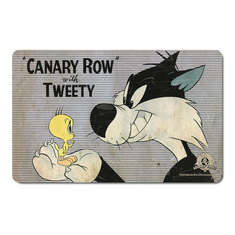 CANARY ROW WITH TWEETY LOONEY TUNESBREAKFAST BOARDS COLOURED