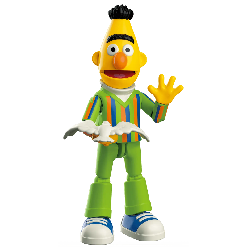BERT MODEL KIT SESAME STREET BLOKEES VOL 2 FIGURINE 13 CM