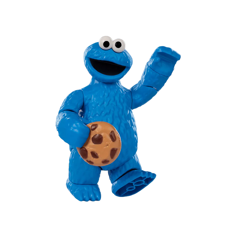 COOKIE MONSTER MODEL KIT BLOKEES VOL 1 FIGURINE 8 CM