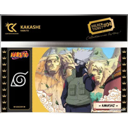 KAKASHI HATAKE NARUTO BLACK TICKET