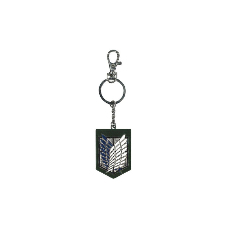 ATTAQUE DES TITANS PORTE CLEFS METAL LOGO 7 CM