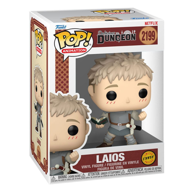 LAIOS CHASE GLOUTONS ET DRAGONS POP ANIMATION VINYL FIGURINES 9 CM