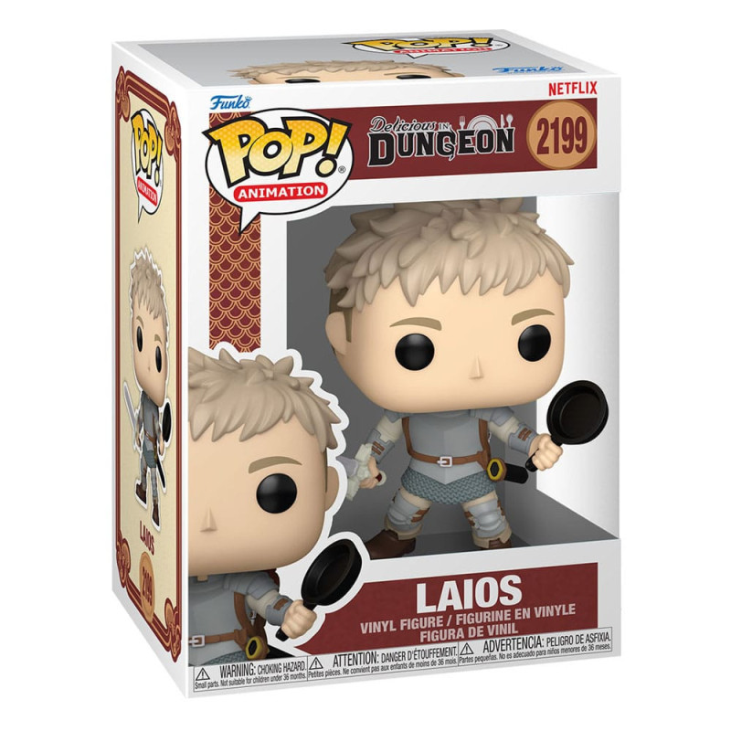 LAIOS GLOUTONS ET DRAGONS POP ANIMATION VINYL FIGURINES 9 CM