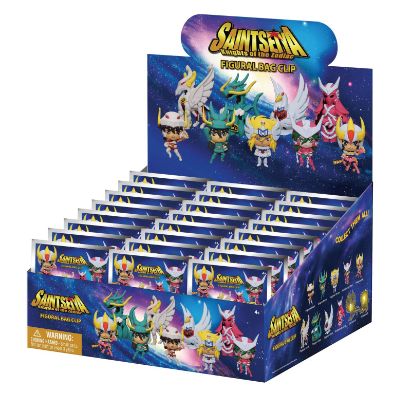 SAINT SEIYA 3D PORTE CLEFS SAC A DOS SERIE 1