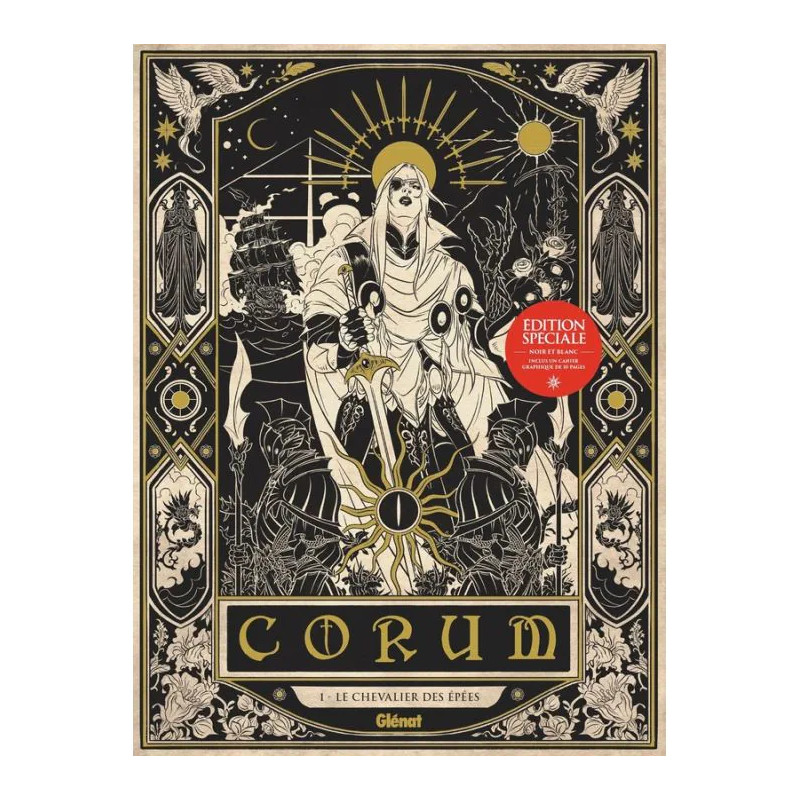 CORUM TOME 01 EDITION SPECIALE NOIR ET BLANC LE CHEVALIER DES EPEES
