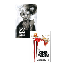 PACK DÉDICACE : MATTEO SCALERA,  ARTBOOK & KING OF SPIES + JAQUETTE