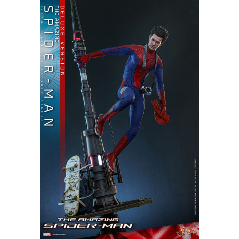 THE AMAZING SPIDER MAN MOVIE MASTERPIECE FIGURINE DELUXE VERSION 1/6
