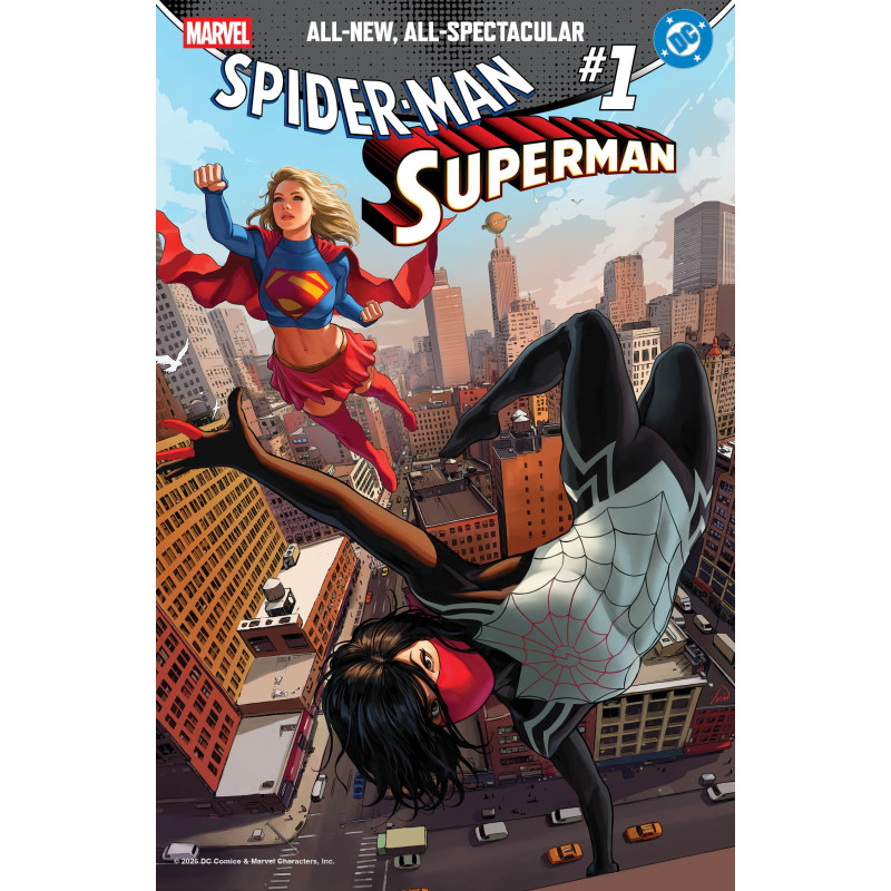 MARVEL/DC: SPIDER-MAN/SUPERMAN 1 IVAN TALAVERA VARIANT