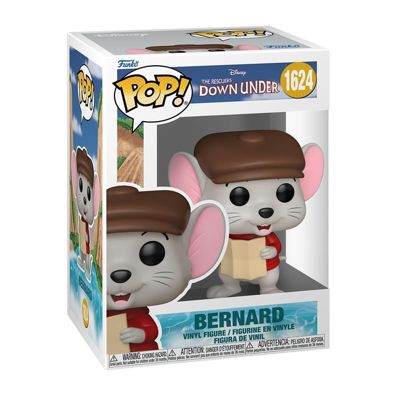 BERNARD DISNEY BERNARD ET BIANCA POP MOVIES VINYL FIGURINE 9 CM