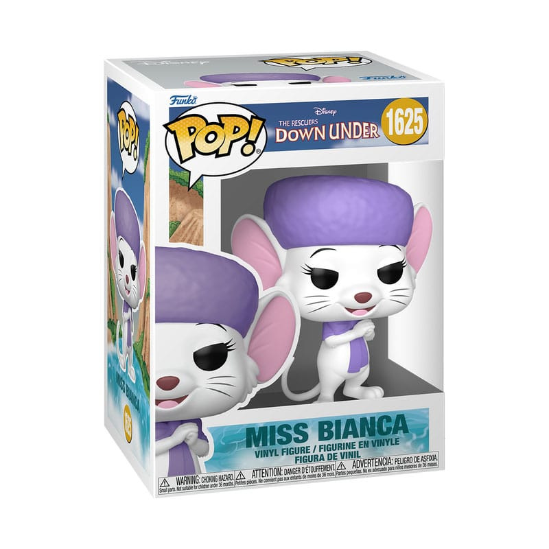 MISS BIANCA BERNARD ET BIANCA POP MOVIES VINYL FIGURINE 9 CM