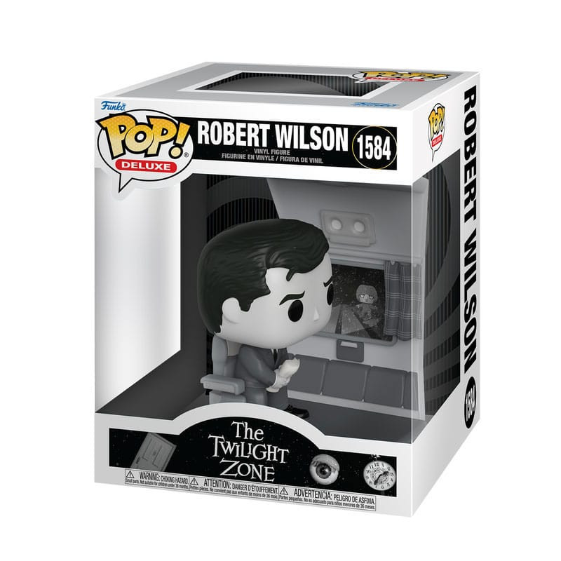 ROBERT WILSON THE TWILIGHT ZONE POP DELUXE VINYL FIGURINE 9 CM