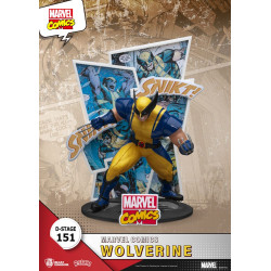 WOLVERINE MARVEL DIORAMA PVC D STAGE 16 CM
