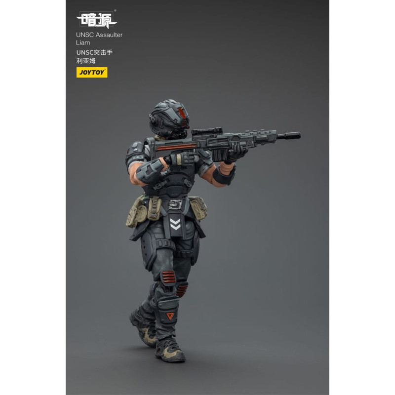 ASSAULTER LIAM UNSC DARK SOURCE FIGURINE 7 CM
