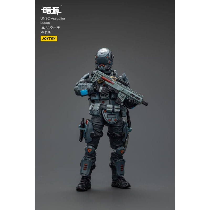 ASSAULTER LUCAS UNSC DARK SOURCE FIGURINE 7 CM