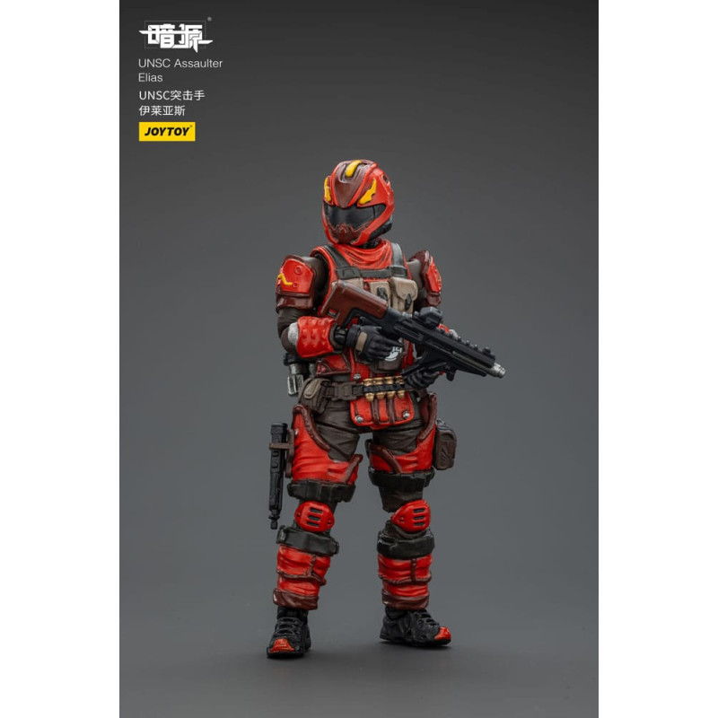 ASSAULTER ELIAS UNSC DARK SOURCE FIGURINE 7 CM
