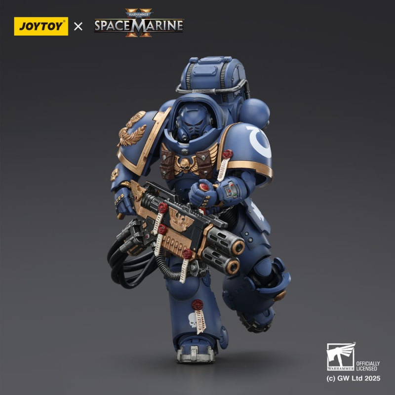 ULTRAMARINES HEAVY ARTIFICIER ARMOR RELIC MULTI META WARHAMMER 40K SPACE MARINE 2 FIGURINE 12 CM