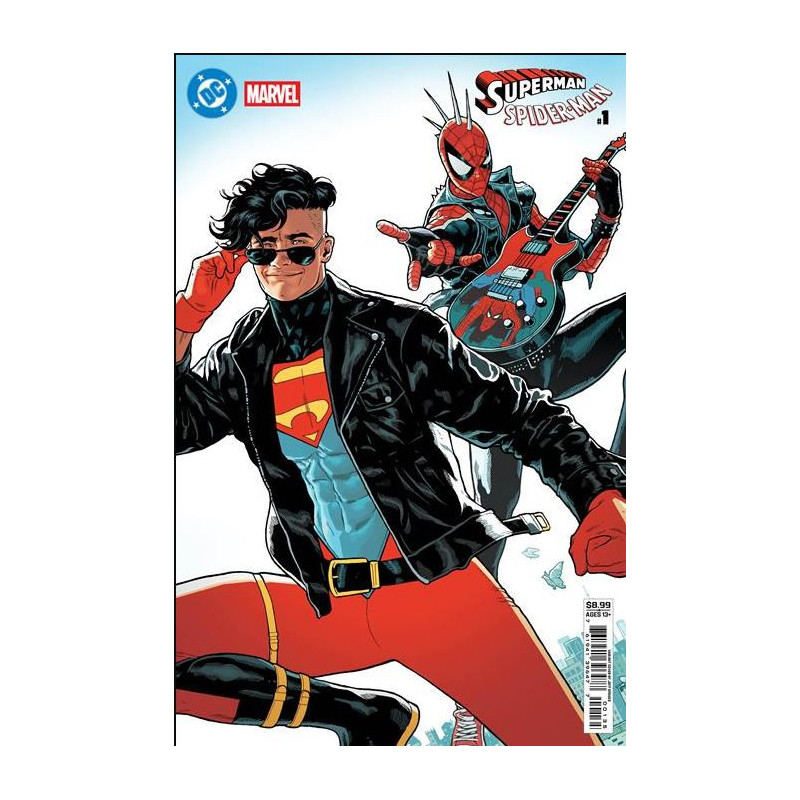 DC MARVEL SUPERMAN SPIDER-MAN 1 (ONE SHOT) CVR U JEFF SPOKES