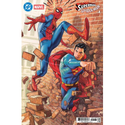 DC MARVEL SUPERMAN SPIDER-MAN 1 (ONE SHOT) CVR P JOSHUA MIDDLETON