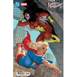 DC MARVEL SUPERMAN SPIDER-MAN 1 (ONE SHOT) CVR I ADAM HUGHES