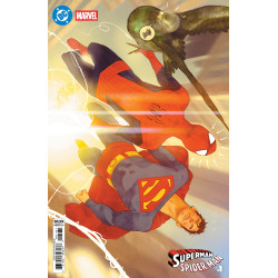 DC MARVEL SUPERMAN SPIDER-MAN 1 (ONE SHOT) CVR H MITCH GERADS