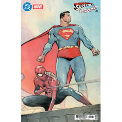 DC MARVEL SUPERMAN SPIDER-MAN 1 (ONE SHOT) CVR E OLIVIER COIPEL