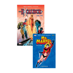 PACK DÉDICACE CHRIS CLAREMONT : MS MARVEL & EXCALIBUR