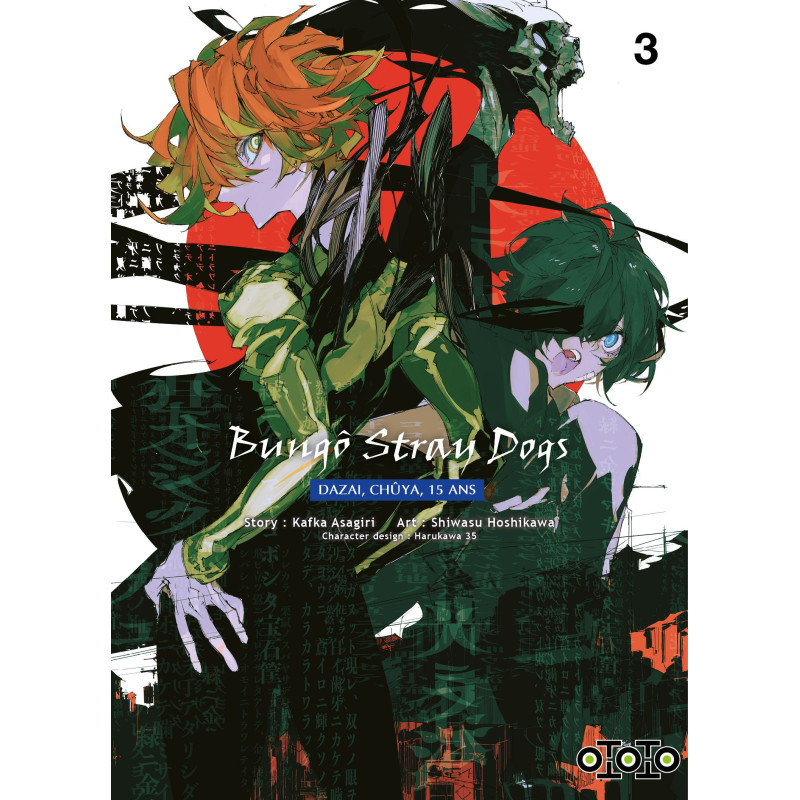 BUNGO STRAY DOGS DAZAI ET CHUUYA TOME 03