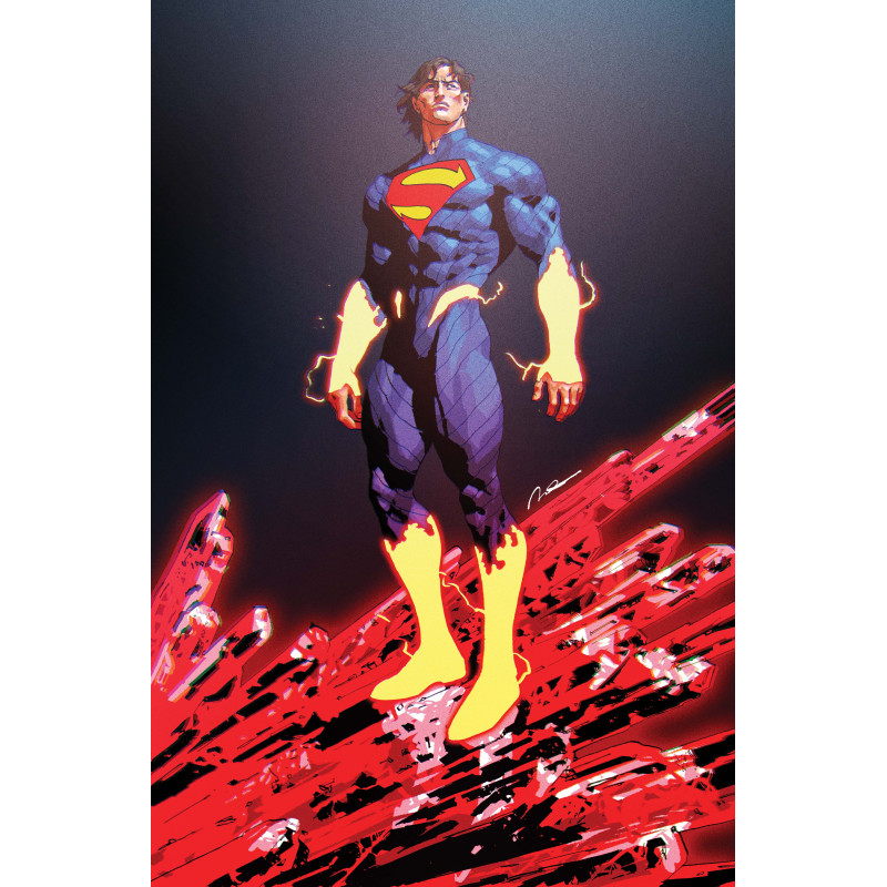ABSOLUTE SUPERMAN 18 CVR B GERALD PAREL CARD STOCK VAR