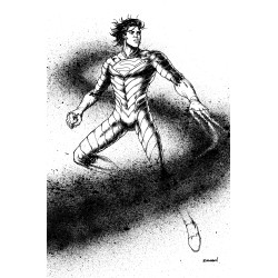 ABSOLUTE SUPERMAN 18 CVR D CHRIS BURNHAM CARD STOCK VAR