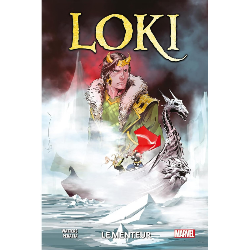PACK DÉDICACE GERMAN PERALTA : LOKI, LE MENTEUR (VF)