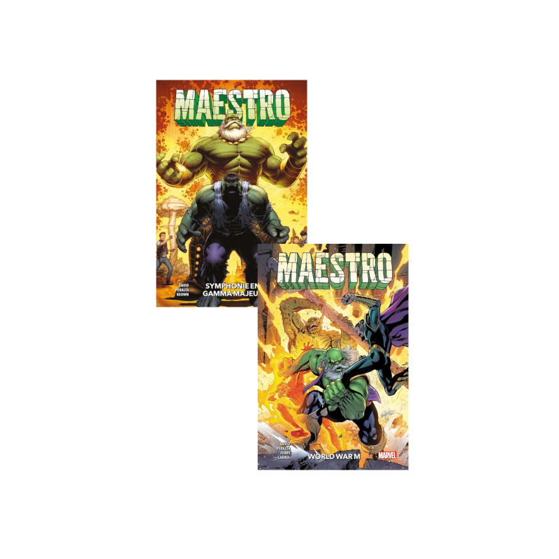 DOUBLE PACK DÉDICACE GERMAN PERALTA : LES DEUX MAESTRO (VF)