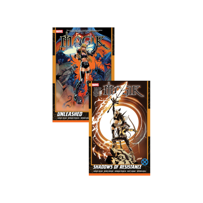 DOUBLE PACK DÉDICACE GERMAN PERALTA : MAGIK VOL 1 & 2 (VO)