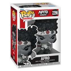 AFRO SAMURAI POP ANIMATION 2296 VINYL FIGURINE AFRO SAMURAI 9 CM