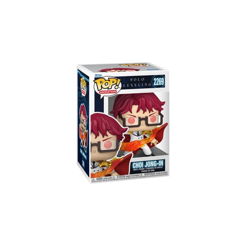 CHOI JONG-IN SOLO LEVELING FIGURINE POP ANIMATION EN VINYLE 9 CM