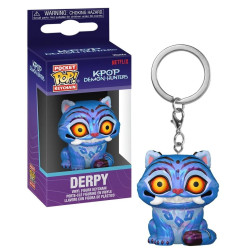 DERPY K POP DEMON HUNTERS PORTE CLEFS POCKET POP 4 CM