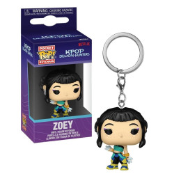 ZOEY K POP DEMON HUNTERS PORTE CLEFS POCKET POP 4 CM