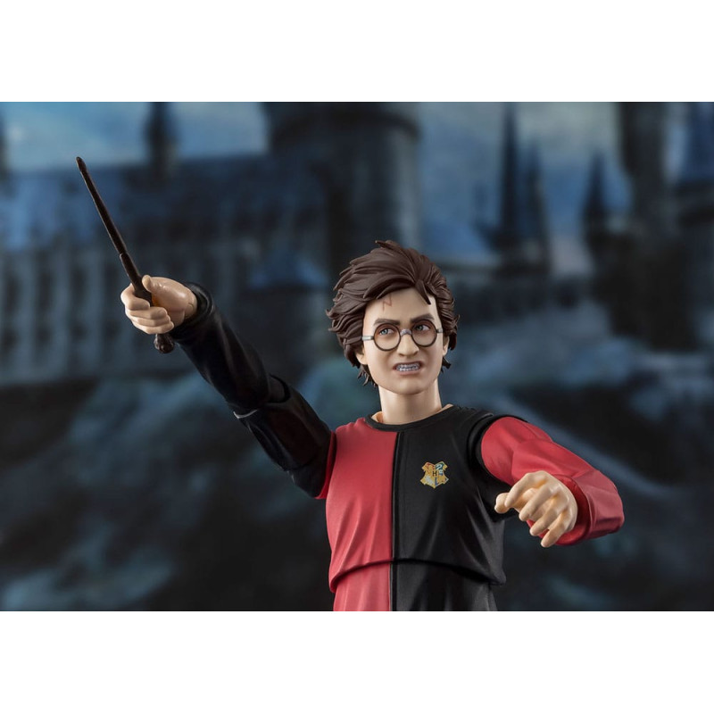 HARRY POTTER SHFIGUARTS HARRY POTTER ET LA COUPE DE FEU FIGURINE 15 CM