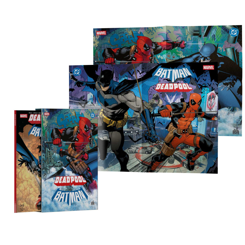COFFRET DEADPOOL BATMAN (INCLUS 1 + 2 POSTERS)