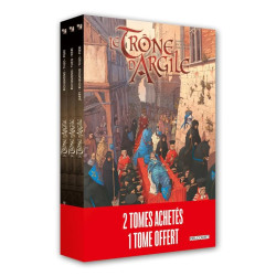 LE TRONE D ARGILE PACK T04 T05 T06