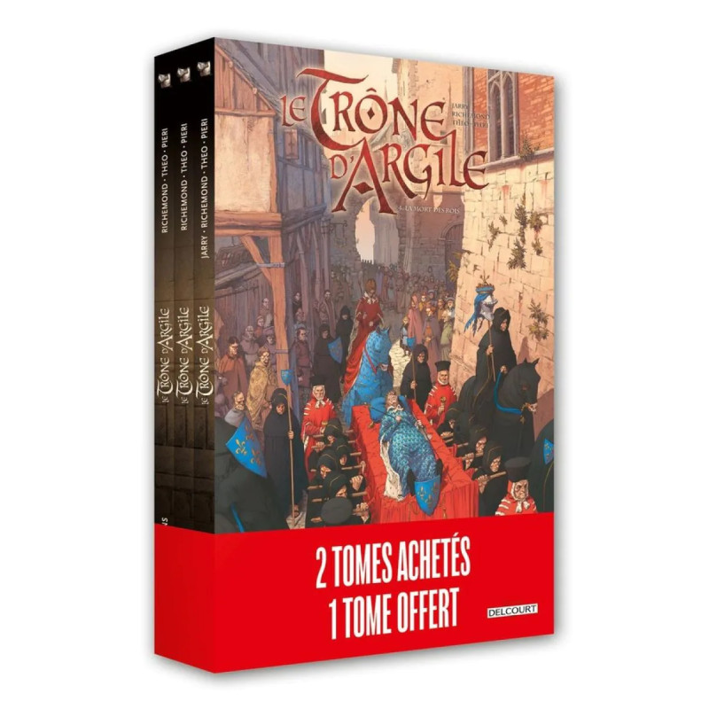 LE TRONE D ARGILE PACK T04 T05 T06