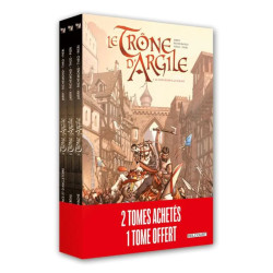 TRONE D ARGILE PACK T01 T02 +T03