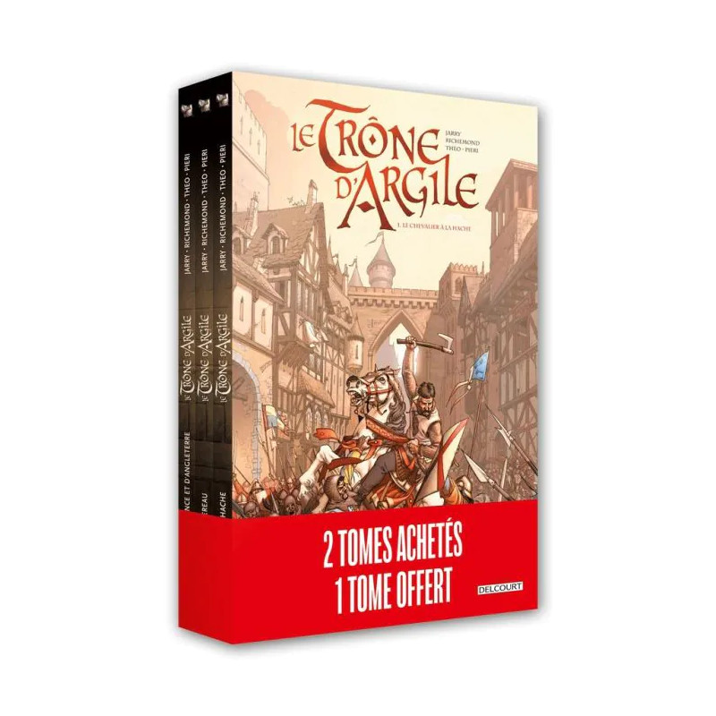 TRONE D ARGILE PACK T01 T02 +T03