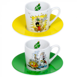 ASTERIX POTION MAGIQUE 2 TASSES A CAFE 85 ML