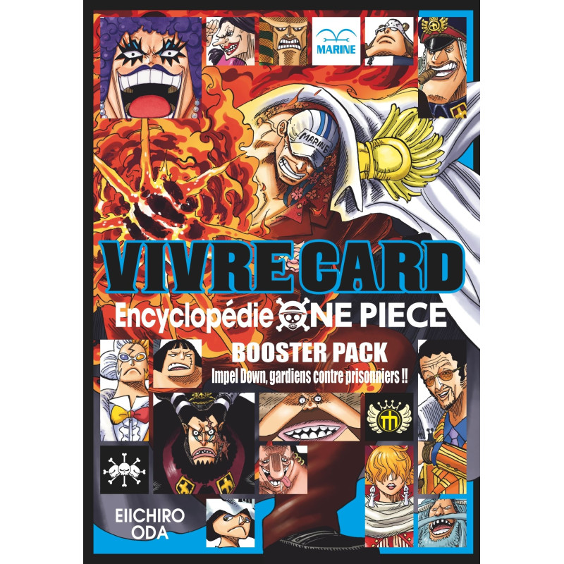 ONE PIECE VIVRE CARD SAISON 01 TOME 05 BOOSTER PACK 014 IMPEL DOWN GARDIENS CONTRE PRISONNIE
