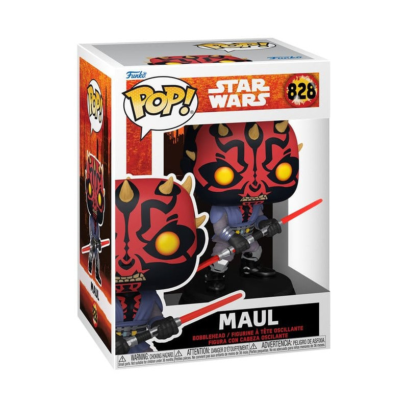 DARTH MAUL STAR WARS SHADOW LORD POP VINYL FIGURINE 9 CM