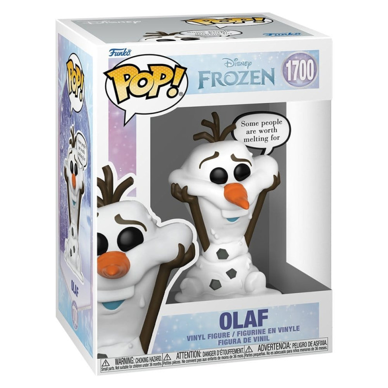 OLAF POP SAYINGS LA REINE DES NEIGES VINYL FIGURINE 9 CM